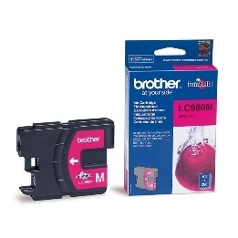 Cartucho tinta brother lc980m magenta 400