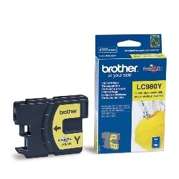 Cartucho tinta brother lc980y amarillo 260