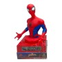 Lampara 3D con despertador Spiderman Marvel