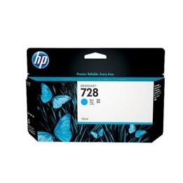 Cartucho tinta hp f9j67a cian nº728