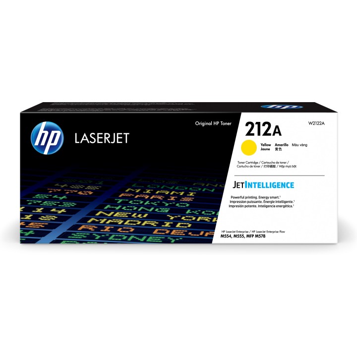 Toner hp 212a w2122a  amarillo
