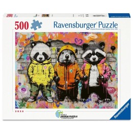 Puzzle amigos peluditos 500 piezas