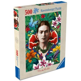 Puzzle frida kahlo blooming fantasy 500