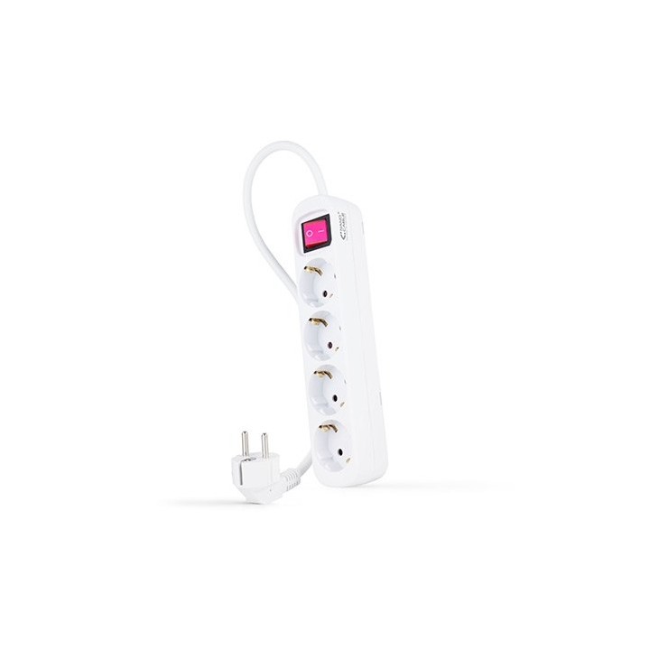 Regleta 4 tomas 1.4m con interruptor