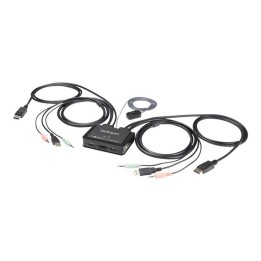 Switch kvm startech sv211dpua4k 3 puertos