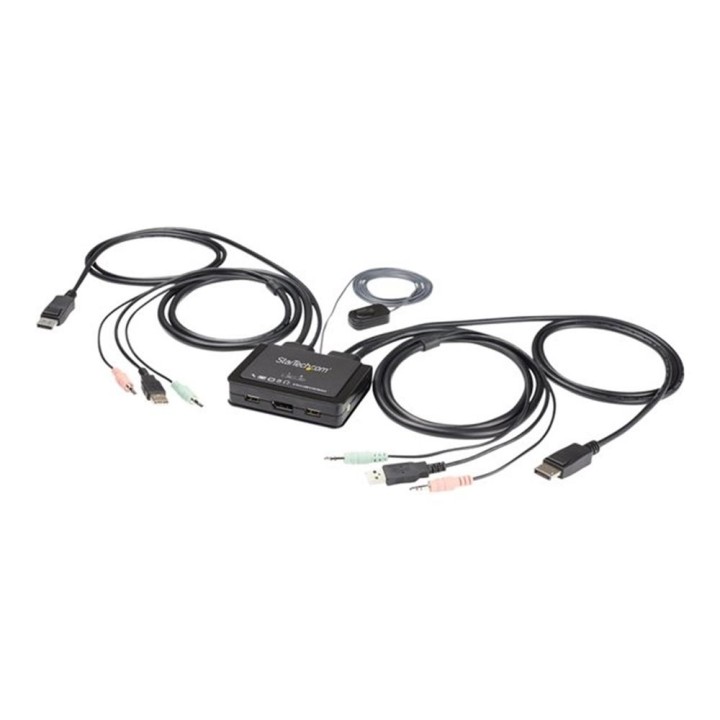 Switch kvm startech sv211dpua4k 3 puertos