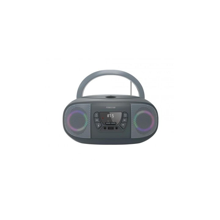 Radio cd fonestar boom go g usb gris