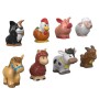 Blister 8 Animales de la Granja Little People