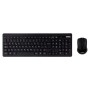 Nilox Teclado+raton NXKMWE0001 inalambrico Negro