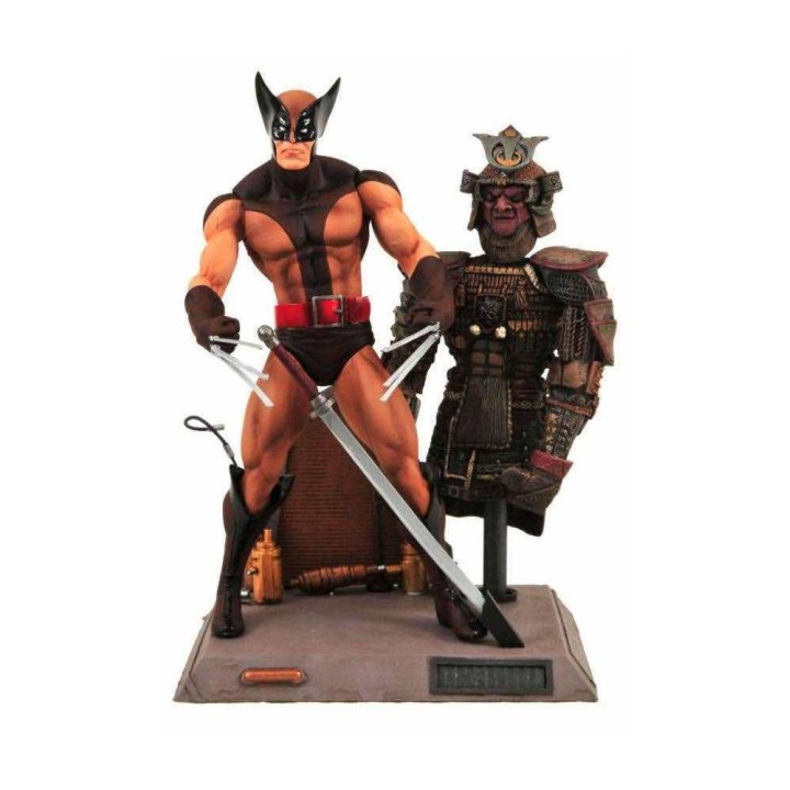 Figura brown wolverine marvel select 18