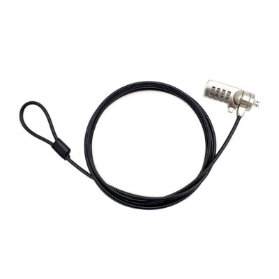 Cable seguridad portatil nilox combinacion 4