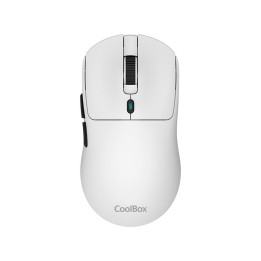Mouse raton coolbox w03 ultraligero blanco