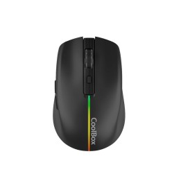 Mouse raton coolbox gaming w01 negro