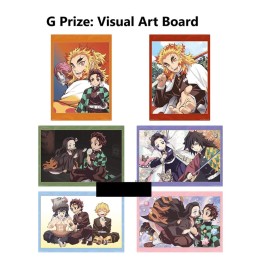 Lámina demon slayer exclusivo kuji premio