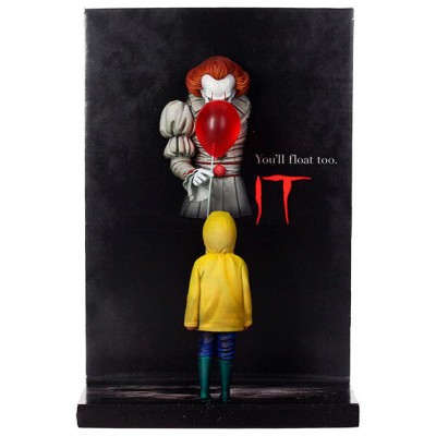 Figura Poster 3D Pennywise &38 Georgie It 2017