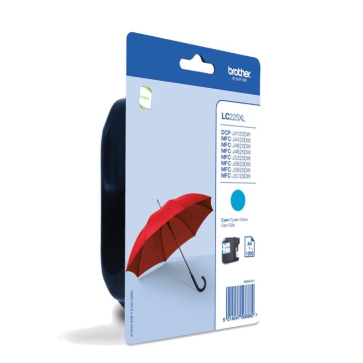 Cartucho tinta canon lc225xlcbp cian