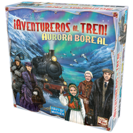 Juego mesa ¡aventureros al tren! aurora