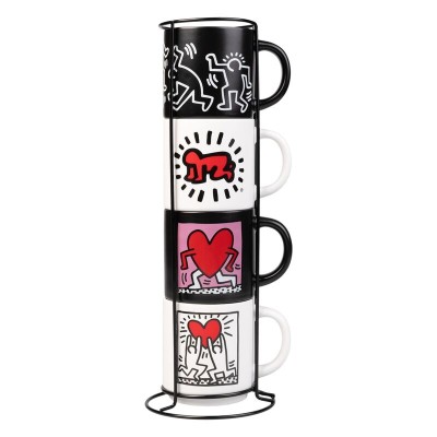 Set 4 tazas Keith Haring