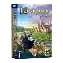 Juego mesa carcassonne asedios y fortalezas