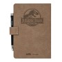 Cuaderno A5 premium + boligrafo proyector Jurassic Park