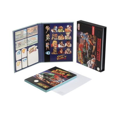 Cuaderno A5 premium Sticky notas Street Fighter