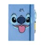 Cuaderno A5 premium + boligrafo proyector Stitch Disney