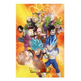 Poster 3d 58x38cm universal survival heroes