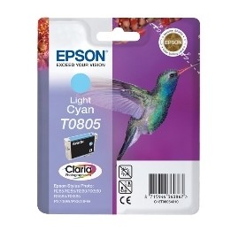 Cartucho tinta epson t0805 cian claro