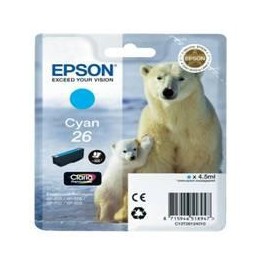 Cartucho tinta epson t261240 cyan 26