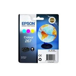Cartucho tinta epson 267 c13t26704010 color