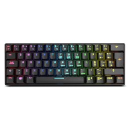 Teclado mini krom gaming kluster rgb
