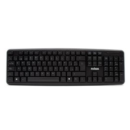 Teclado nilox usb negro