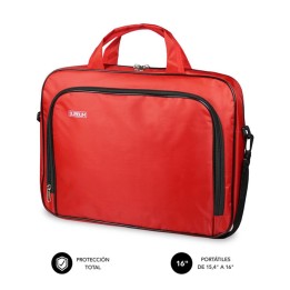 Maletin subblim oxford portatil 15.4 pulgadas - 16 pulgadas rojo