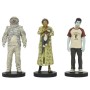 Set 3 figuras Cat Lady, Space Man &38 Hot Dog Champion Waiting Room Beetlejuice Beetlejuice 10cm