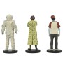 Set 3 figuras Cat Lady, Space Man &38 Hot Dog Champion Waiting Room Beetlejuice Beetlejuice 10cm