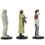 Set 3 figuras Cat Lady, Space Man &38 Hot Dog Champion Waiting Room Beetlejuice Beetlejuice 10cm