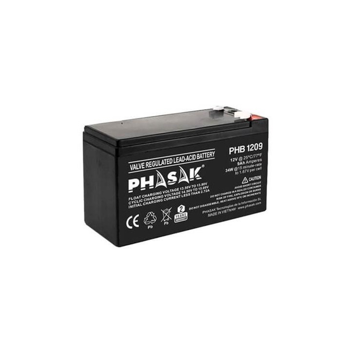 Bateria phasak phb 1209 compatible sais