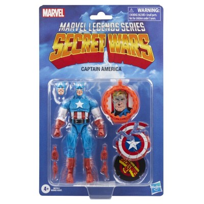 Figura Capitan America Secret Wars Marvel Legends Series 15cm