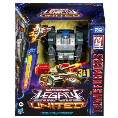 Figura Deluxe Overcharge Transformers Legacy United 19cm