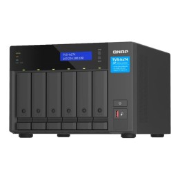 Servidor nas qnap tvs - h674 - i3 - 16g 6 bahias