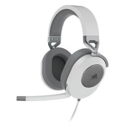 Auriculares gaming corsair hs65 blanco