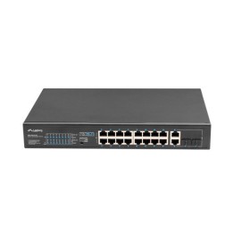 Switch lanberg 18 puertos 100mb 16xpoe+