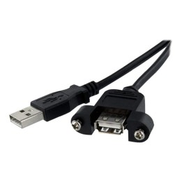 Cable usb 2.0 startech 0.30m macho - hembra
