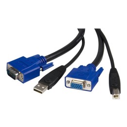 Cable kvm 2 en 1 startech