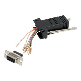 Adaptador db9 a rj45 startech hembra - hembra