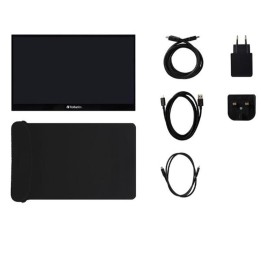 Monitor led portatil 17.3 pulgadas verbatim ips