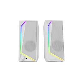 Altavoces mars gaming 2.0 ms72w white