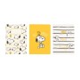 Set 3 cuadernos A6 Lazy Days Snoopy