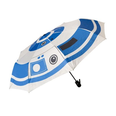 Paraguas plegable automatico R2D2 Star Wars