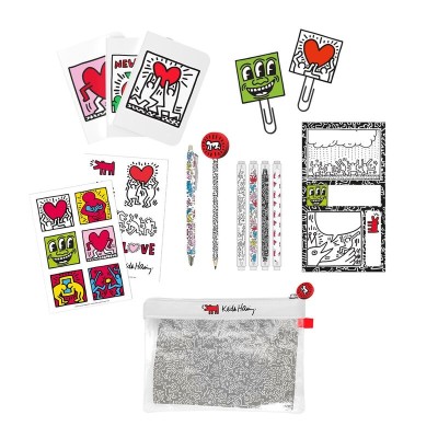 Set papeleria Keith Haring